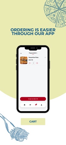 Pappardelle's iPhone screenshot
