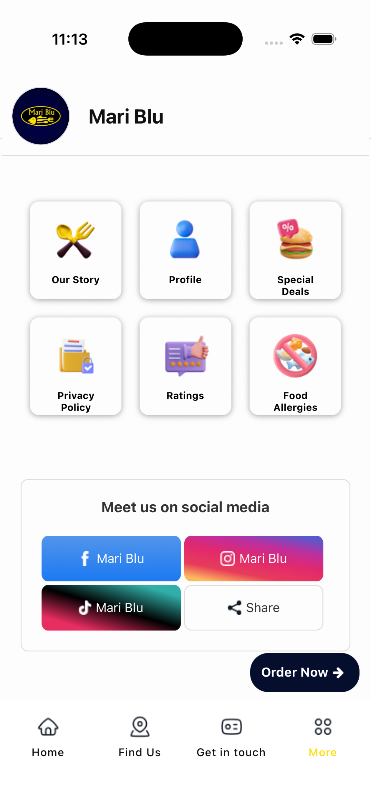 Mari Blu screenshot 4