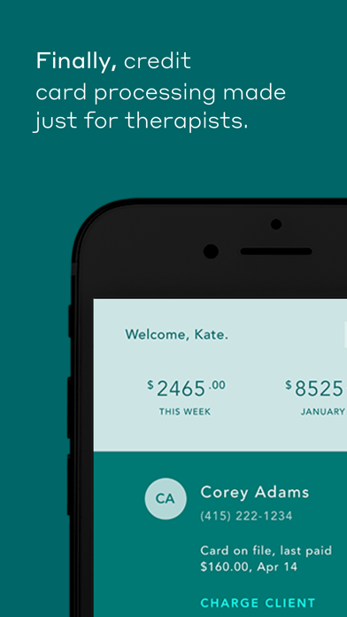 Screenshot 1 of Ivy Pay - Therapist app App