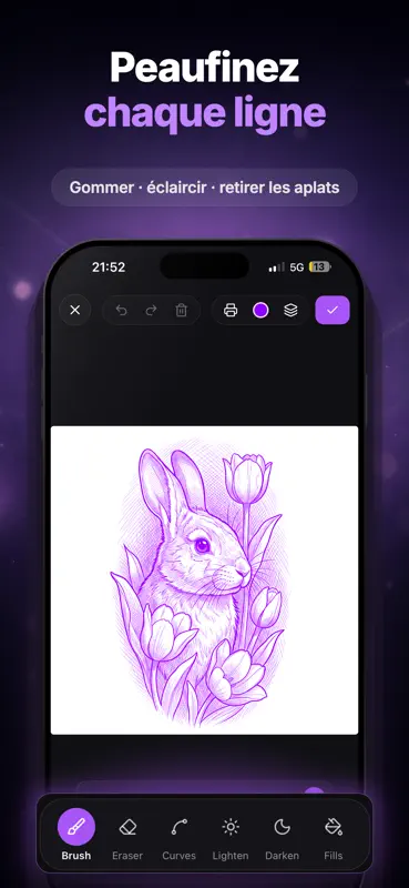 Stencil AI - Tattoo Stencil screenshot 4 of 6