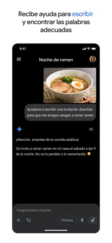 Google Gemini App Store preview screenshot 6