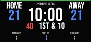 BT Football Scoreboard のスクリーンショット