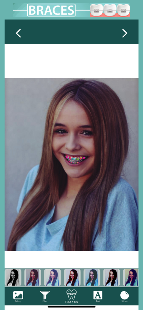 Make Me : Braces Teeth Cam screenshot 3