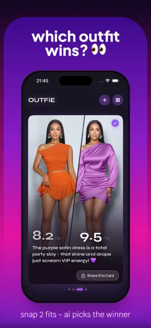 OUTFiE: AI Outfit Rate & Style screenshot 2