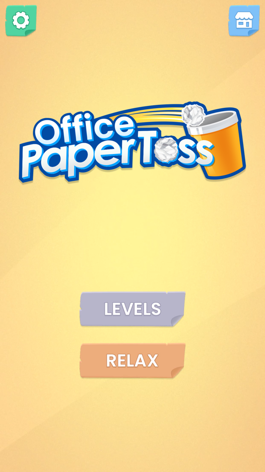 #1. Office Paper Toss (iOS) 来自: Devganiya Dilip