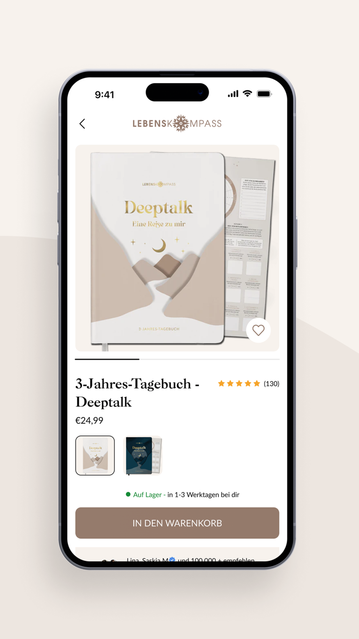 Lebenskompass - Shopping App
