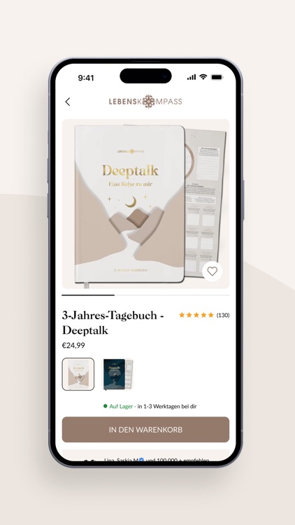 Lebenskompass - Shopping App