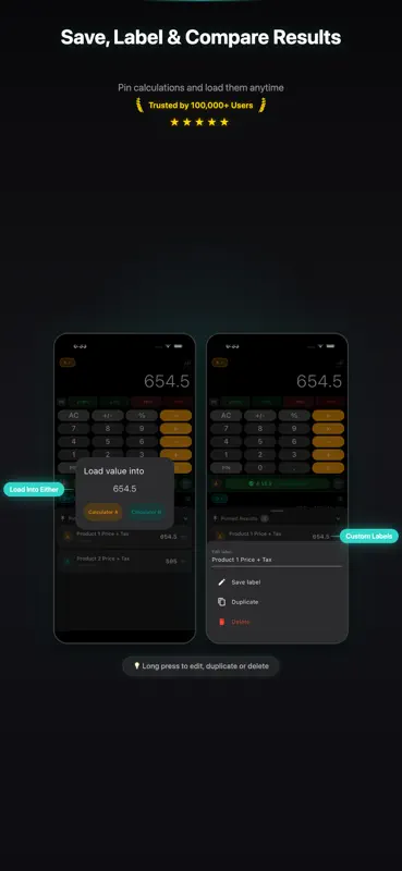 Double Calculator - Tax & VAT screenshot 5 of 5