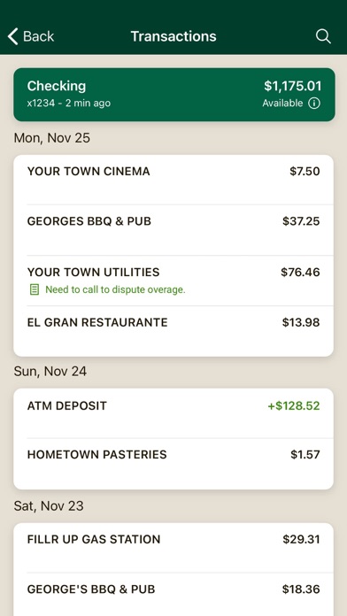 IFS goMobile Banking Screenshot