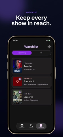 Premiery: TV Show Tracker Screenshot 3 of 3