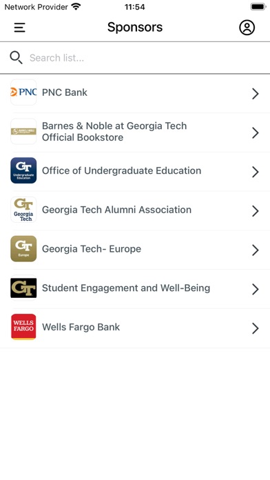 Screenshot #2 pour Georgia Tech Guidebook