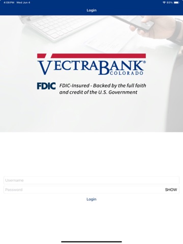 Vectra Bank BusinessRDC app screenshot 3