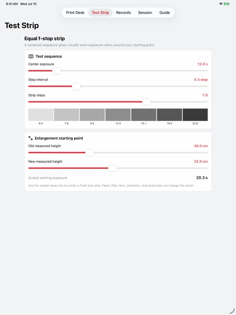 Halidestep: Darkroom Log screenshot 4
