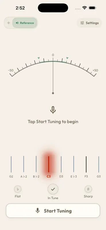 Harpie – Harp Tuner screenshot 3 of 5