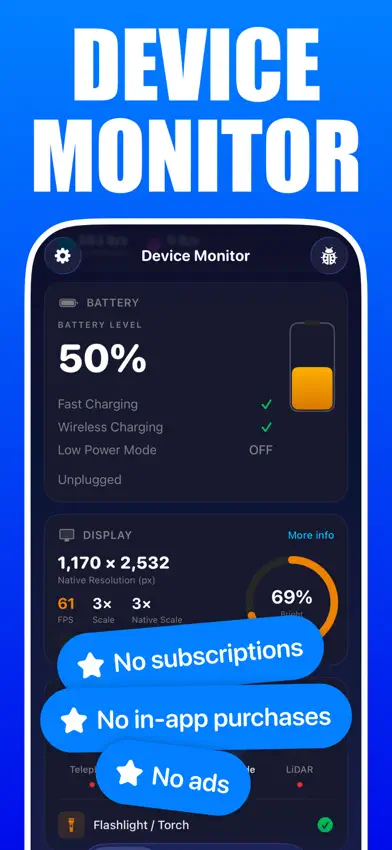 Device Monitor: System Checker screenshot 1
