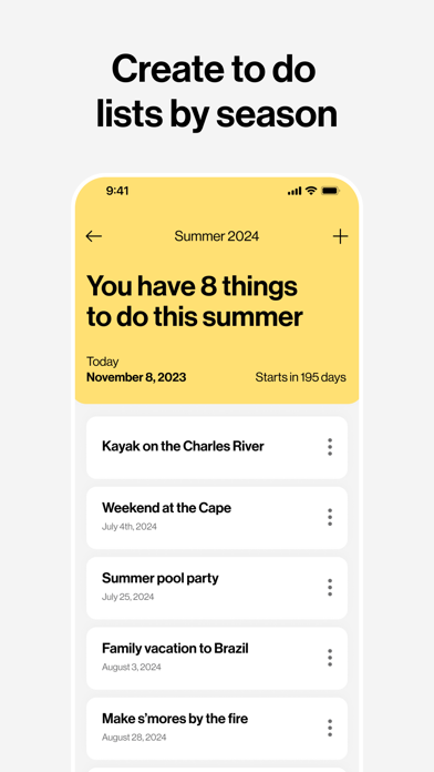 Seasons: Track & Stay In Tune Screenshot