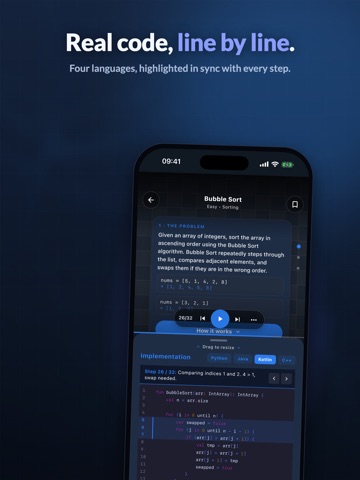 Coding Interview — Algo Mind iPad screenshot