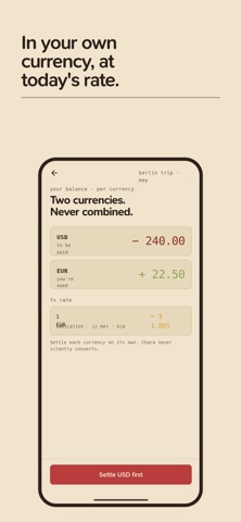 Chara: Split Bills & Expenses Screenshot 3 of 10