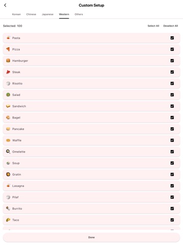 Yum Roulette iPad screenshot
