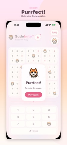 Sudokute: Easy Sudoku Puzzles screenshot 1