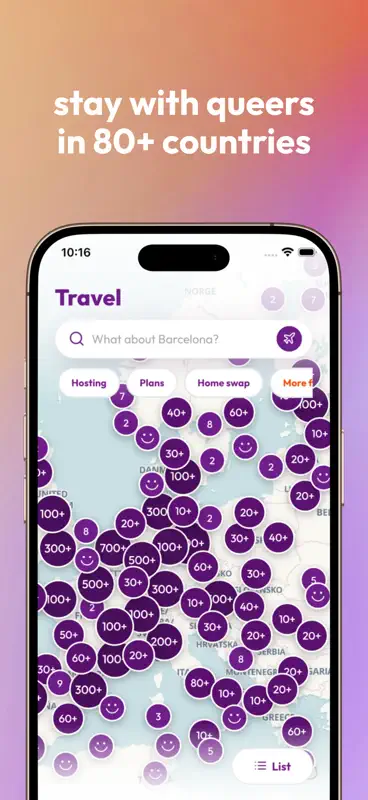 Quouch: Queer Travel App screenshot 2 of 7