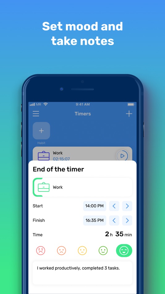 #4. Time Tracker-Hours Management (iOS) 由: MINT ROKET, OOO