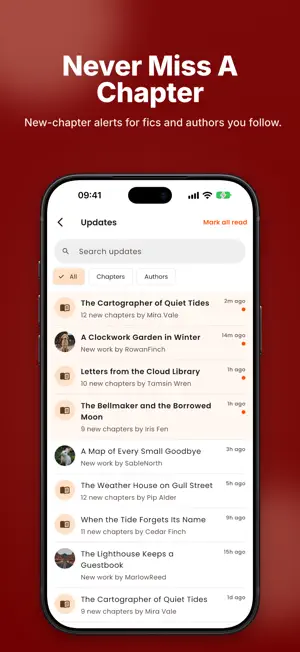 ArchFic: AO3 Unofficial Reader screenshot 4