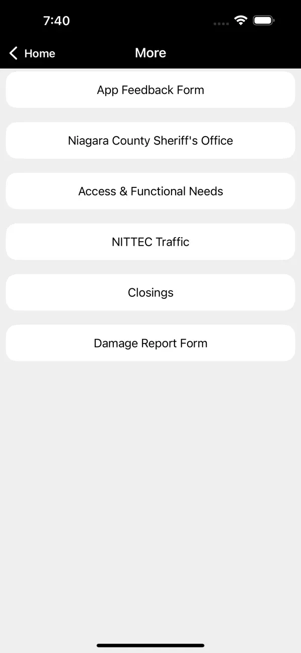 #3. Prepare Niagara (iOS) Ved: NIAGARA COUNTY EMERGENCY SERVICES