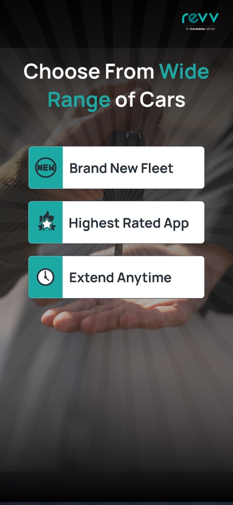 Revv - Self Drive Car Rental - Travel App | MWM