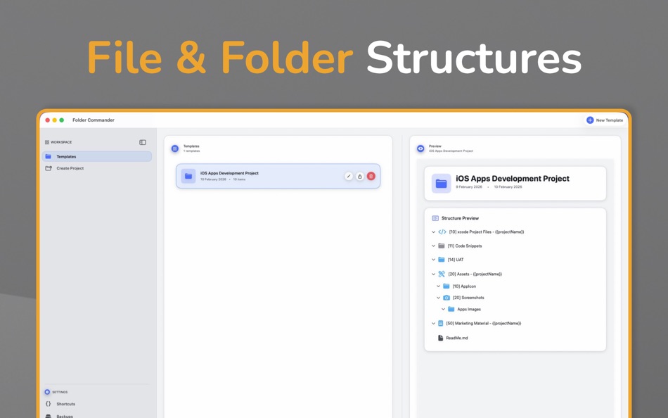 #1. Folder Commander (macOS) Ved: Thomas Weschke