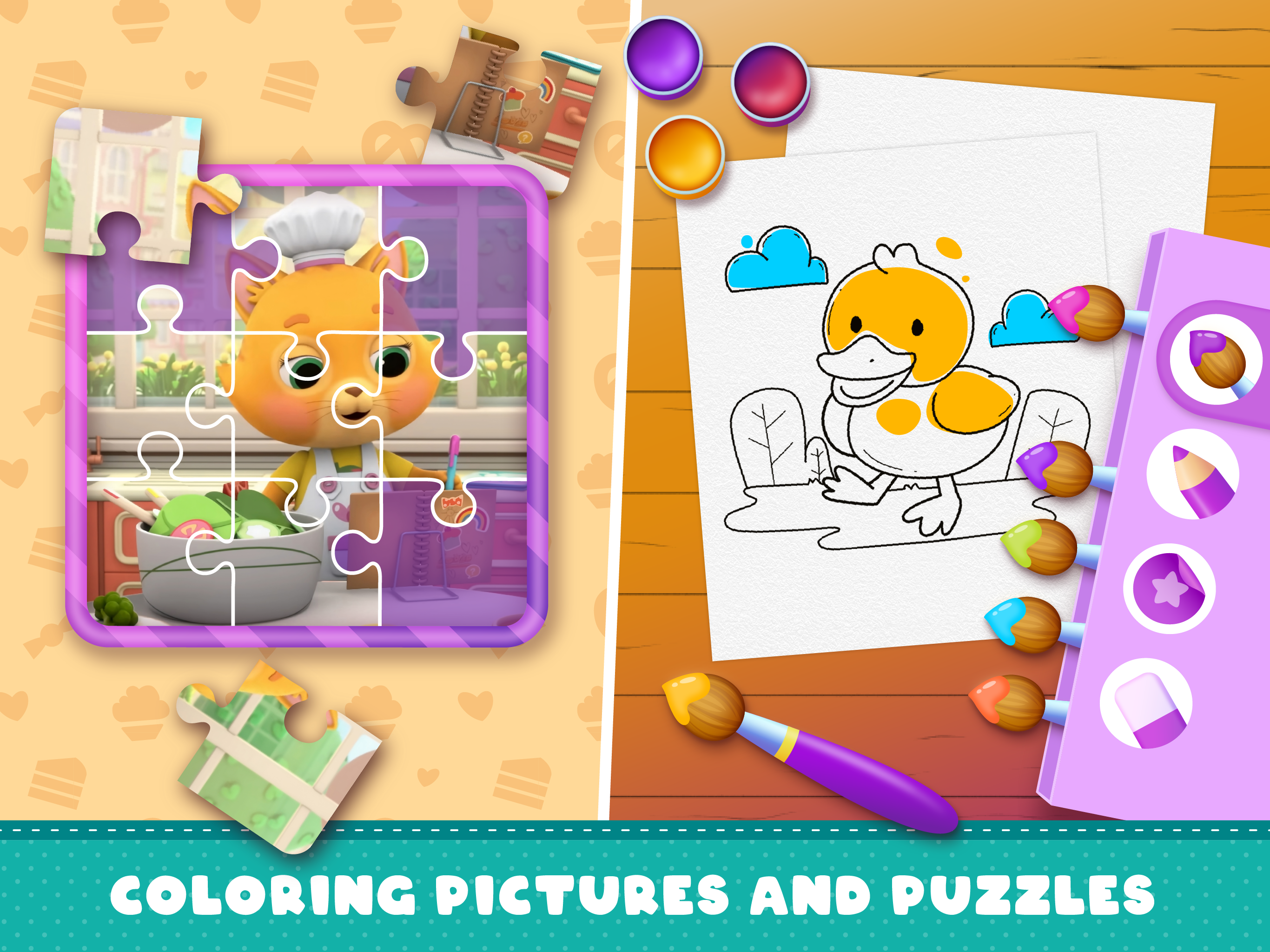 Kitty Dogs Kids Learning Games screenshot 11