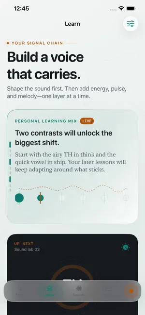 Mimic: Pronunciation Coach screenshot 1