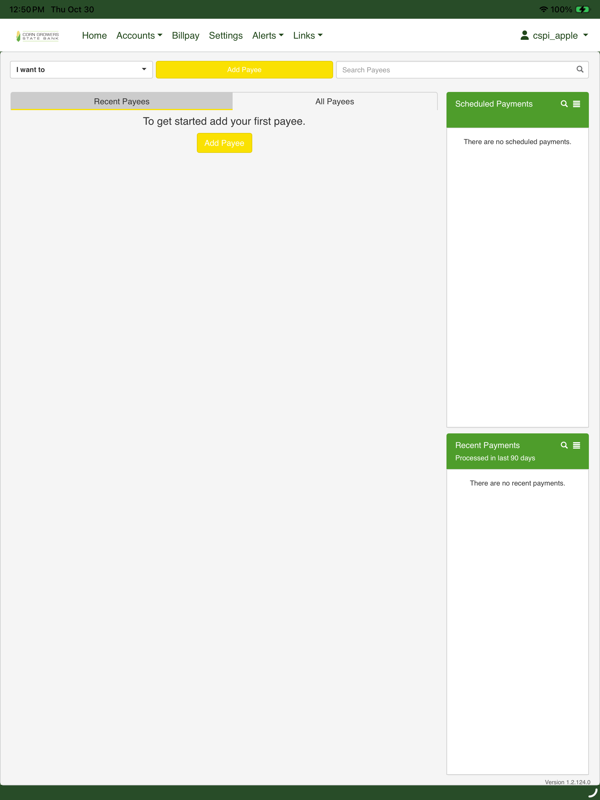 Corn Growers State Bank Mobile screenshot 7