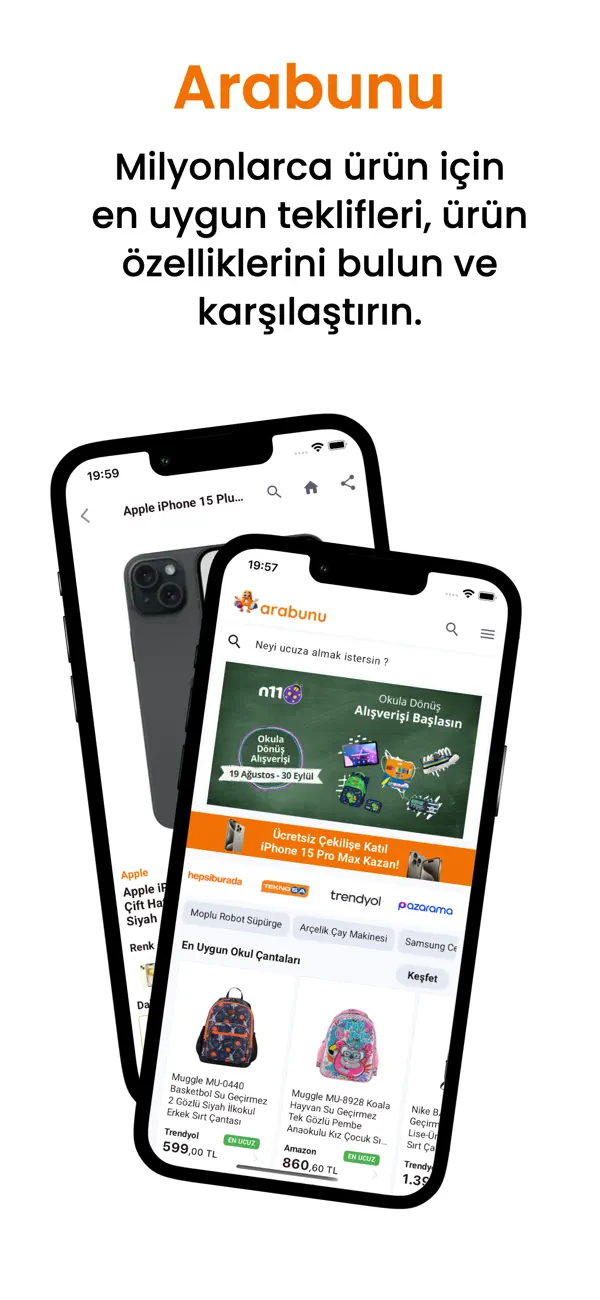 Screenshot #1 pour Arabunu - En Uygun Fiyatı Bul