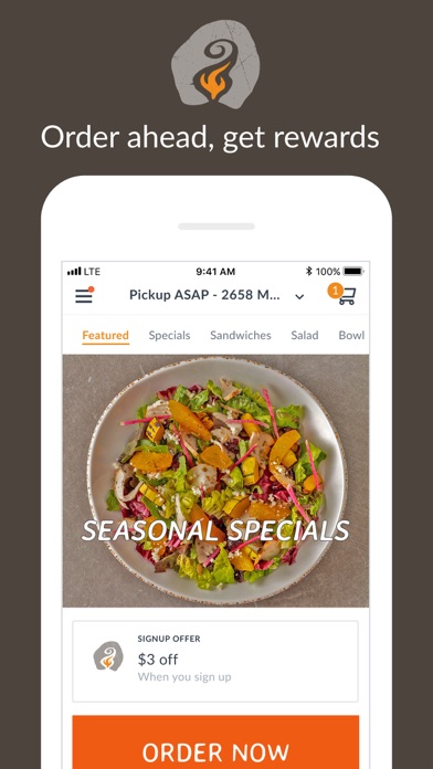 Urbane Cafe iPhone screenshot 1 - Food & Drink app