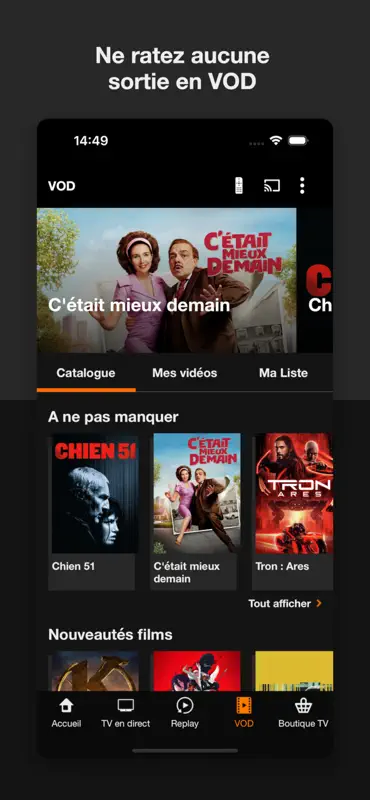 Orange TV • France screenshot 7 of 9