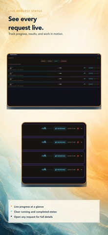 Caffeinate AI iPhone screenshot