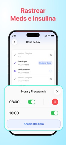Glucera: Control de Glucosa iPhone screenshot 3