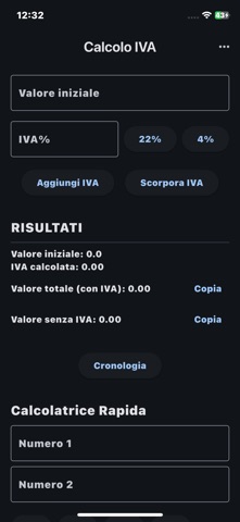 Calcoli IVA Screenshot 2 of 5