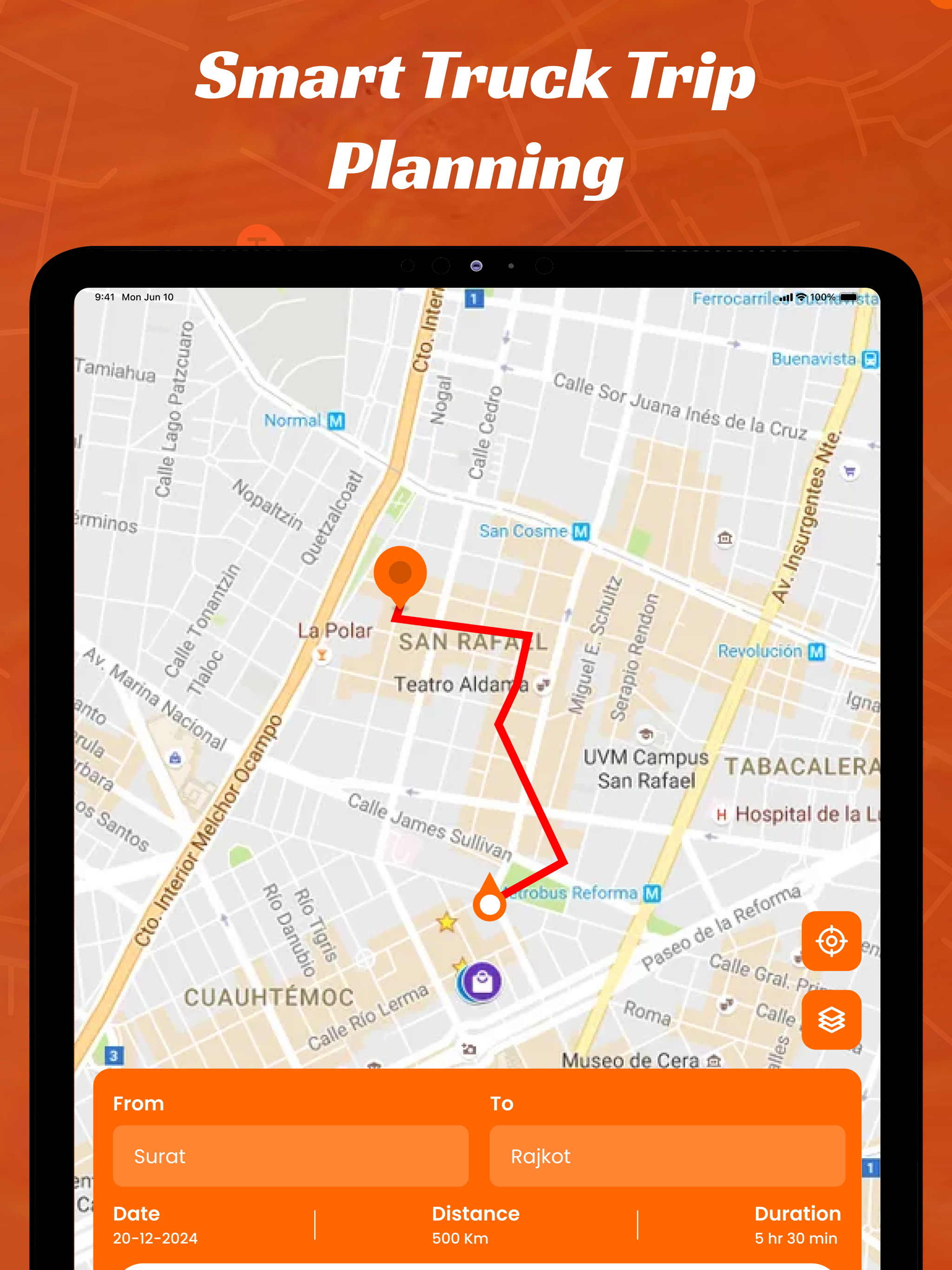 TruckMap : Truck GPS Routes screenshot 9