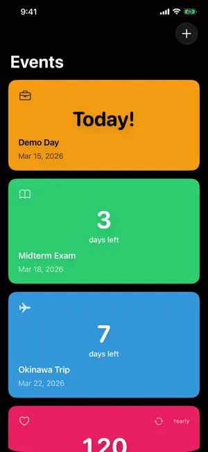 Event Countdown - Days Left screenshot 2