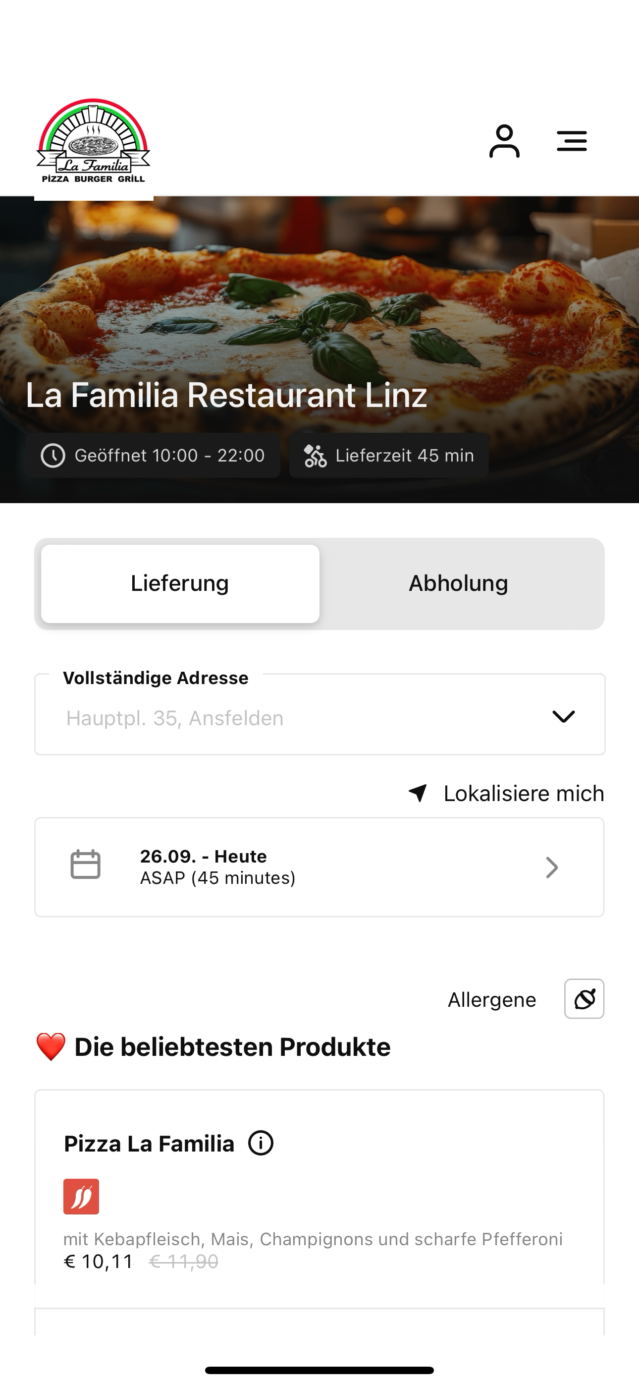 La Familia Restaurant AT screenshot 3