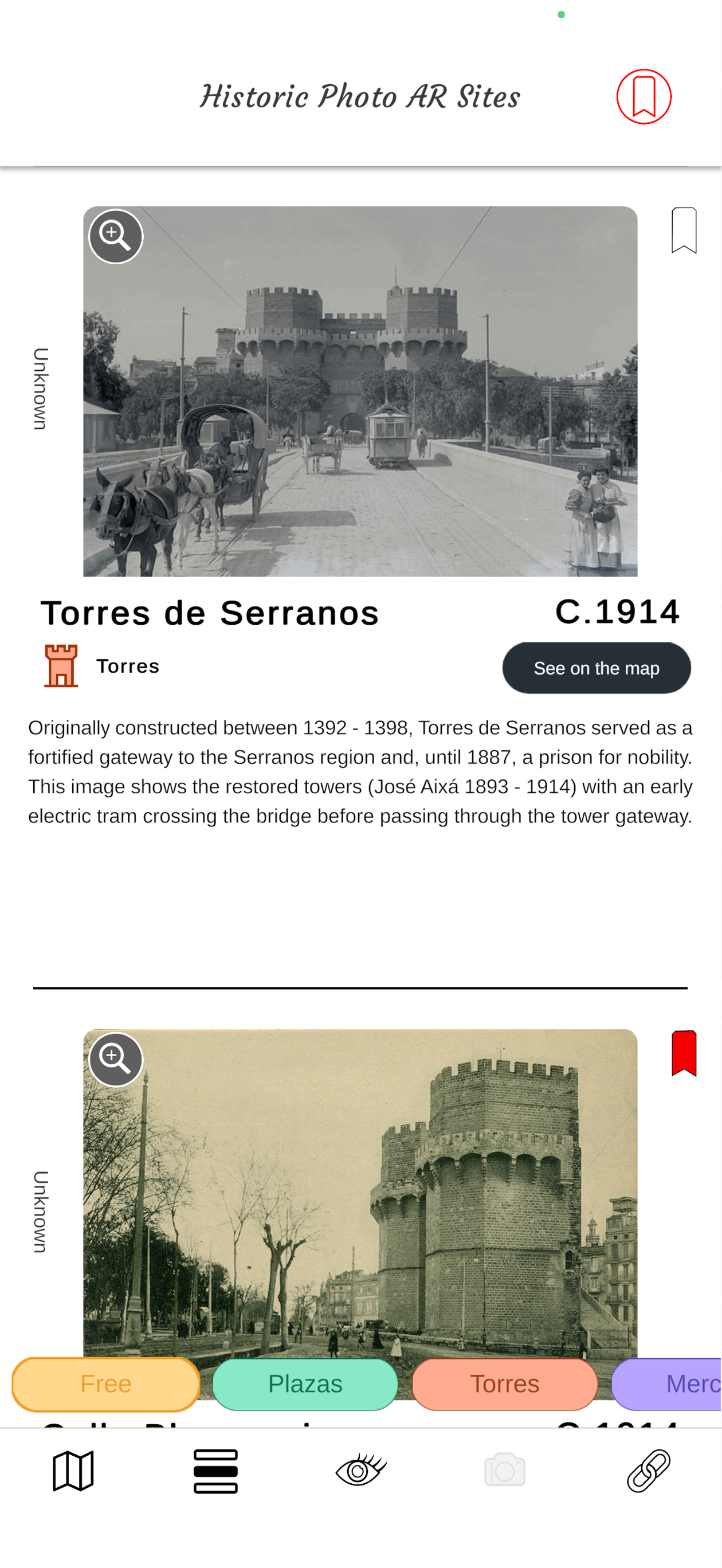 Valencia Past Present AR screenshot 6