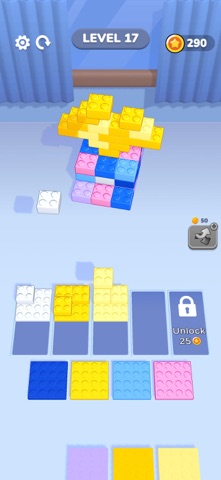 Sorting Blocks in 3D screenshot