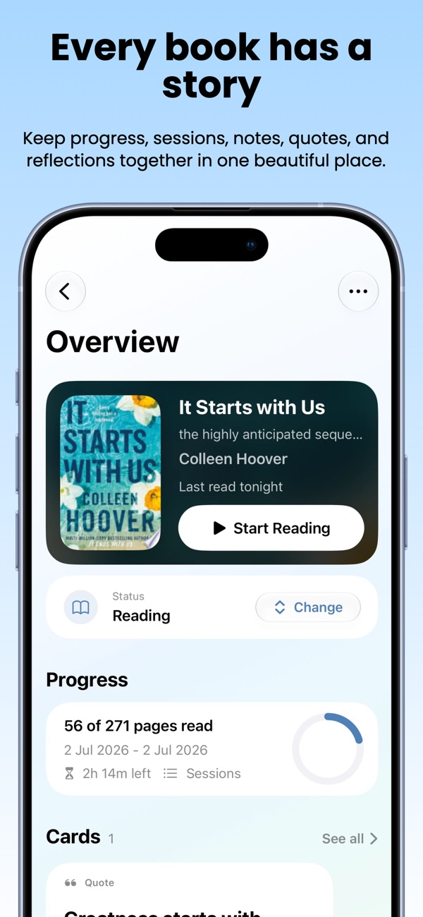 Oren: Reading & Book Tracker screenshot 3