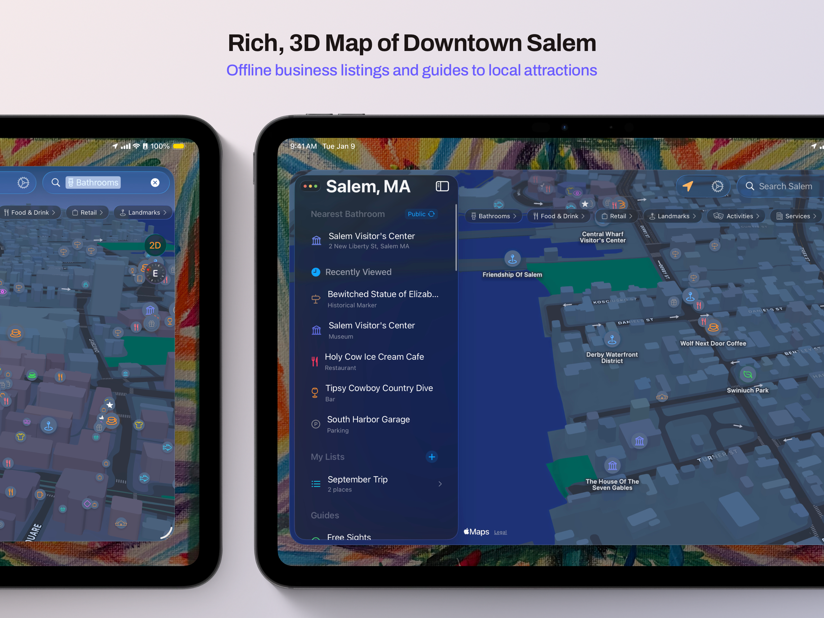 Witch Way - Salem Navigation