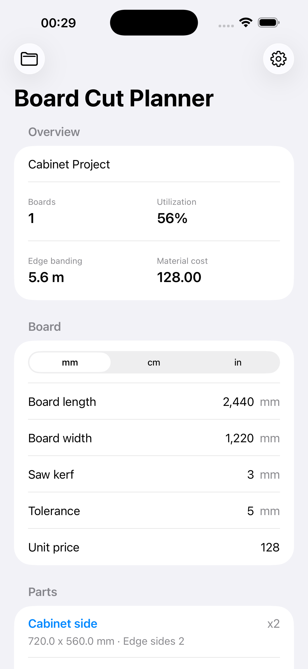 Board Cut Planner Woodwork2026 screenshot 4