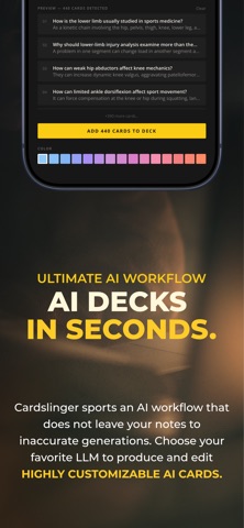 CARDSLINGER - Flashcards Screenshot 3 of 6
