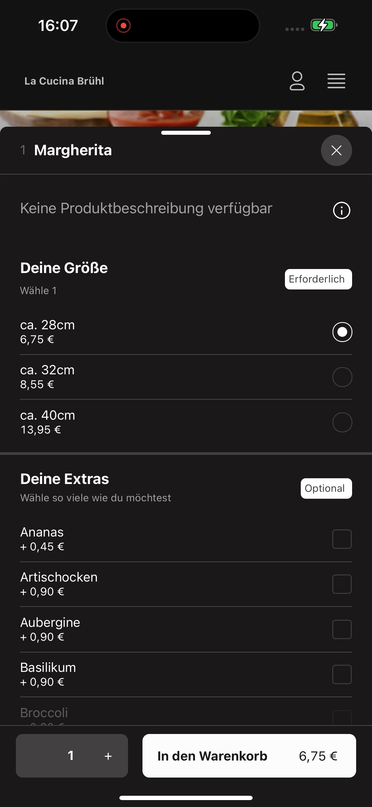 La Cucina Bruehl screenshot 7
