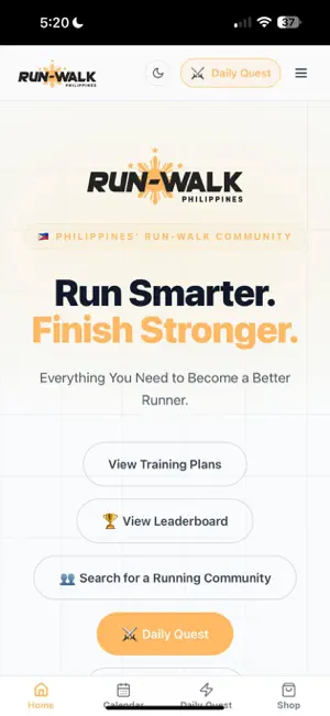 Run-Walk Philippines screenshot 1